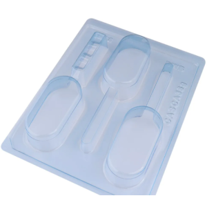 FORMA SILICONE PALETA GOURMET CONJUNTO 3 PARES