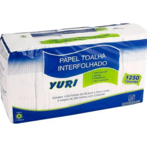 PAPEL INTERF YURI COM 1250 FOLHAS 20,5X22CM  2 DOBRAS 1250 FOLHAS