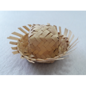 MINI CHAPEU DE PALHA UNITARIO