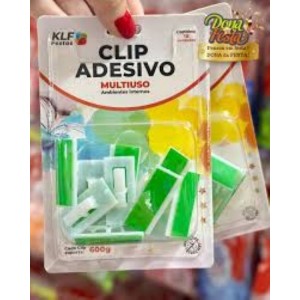 CLIP ADESIVO PARA BALOES COM 10 UNIDADES