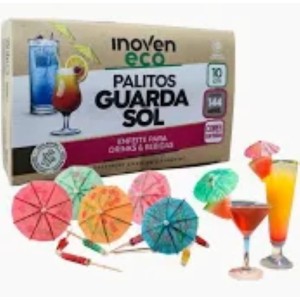 PALITO GUARDA SOL C/144 UNIDADES - INOVEN ECO
