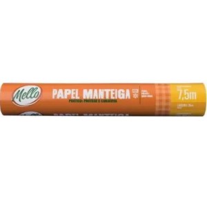 PAPEL MANTEIGA 29 X 7,5 M (UNIDADE) - MELLO
