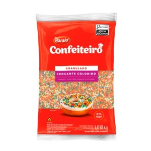 GRANULADO COLORIDO CONFEITEIRO FORNEAVEL 1,010 KILO