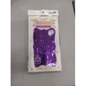 CORTINA METALIZADA MULTICOLOR